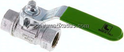 Messing-Kugelhahn, Rp 3/8", -0,9 bis 50bar, für Trinkwasser