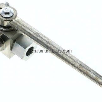 Hochdruck-3-Wege Kugelhahn, T-Bohrung, G 1/4", 0 - 500bar
