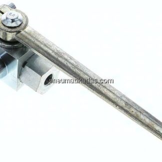 Hochdruck-3-Wege Kugelhahn, T-Bohrung, G 1/8", 0 - 500bar