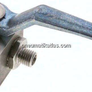 ES-Hochdruck-3-Wege Kugelhahn, T-Bohrung, 6 L (M12x1,5), 0 - 315bar