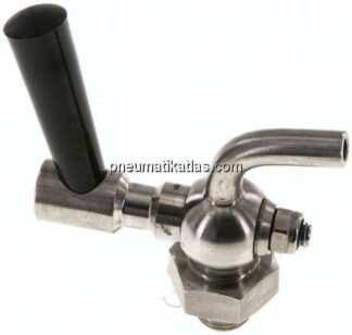 Edelstahl-Ablasshahn G 1/4", PN 6