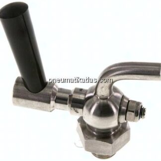 Edelstahl-Ablasshahn G 1/4", PN 6
