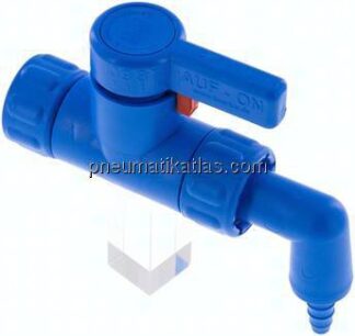 Kunststoff-Ablasshahn G 3/4", PN 2
