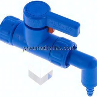 Kunststoff-Ablasshahn G 3/4", PN 2