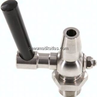 Edelstahl-Probierhahn G 1/2", PN 6