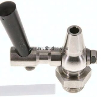 Edelstahl-Probierhahn G 3/8", PN 6