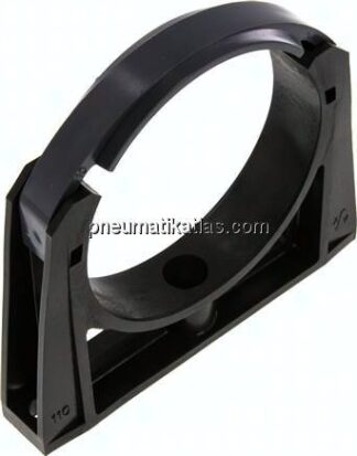 Rohrklemme 110mm, Polyethylen (schwarz)