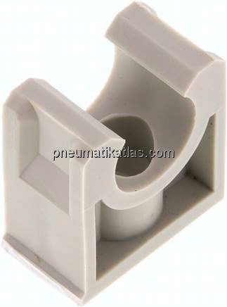 Rohrklemme 16mm, Polypropylen (grau)