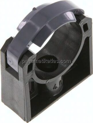 Rohrklemme 40mm, Polyethylen (schwarz)