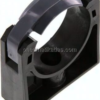 Rohrklemme 50mm, Polyethylen (schwarz)