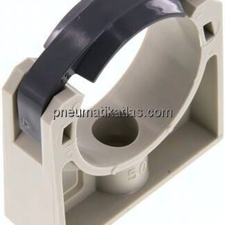 Rohrklemme 50mm, Polypropylen (grau)