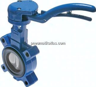 Anflanschklappe 8"-150 lbs (ANSI B 16.5) GGG40/Edelstahl/EPDM