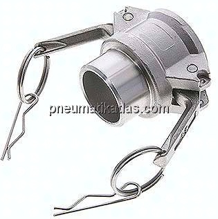 Kamlock-Kupplung mit Anschweißende 42,4mm