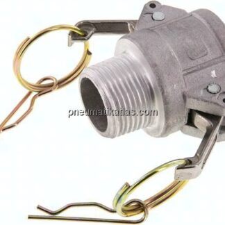 Kamlock-Kupplung (B) R 1"(AG), Aluminium