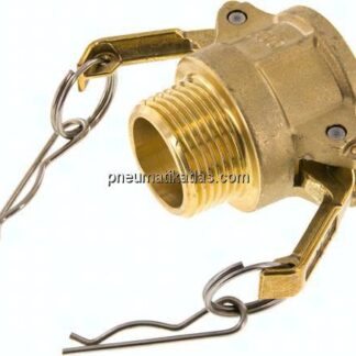 Kamlock-Kupplung (B) R 1"(AG), Messing