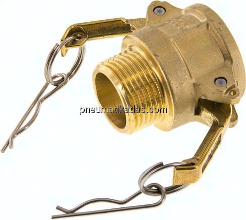 Kamlock-Kupplung (B) R 1"(AG), Messing