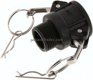 Kamlock-Kupplung (B) R 1"(AG), Polypropylen