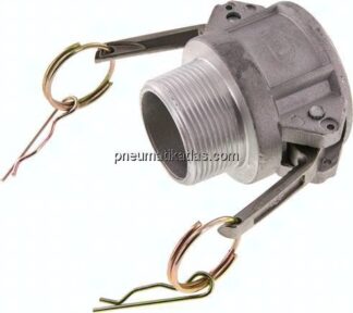 Kamlock-Kupplung (B) R 1-1/2"(AG), Aluminium