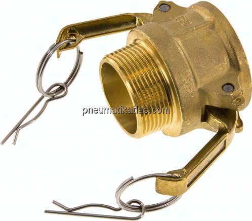 Kamlock-Kupplung (B) R 1-1/2"(AG), Messing