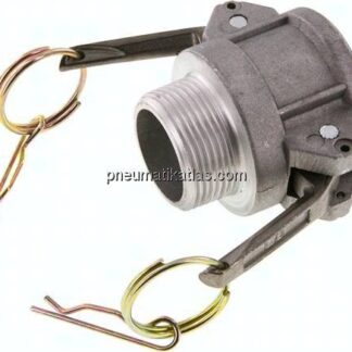 Kamlock-Kupplung (B) R 1-1/4"(AG), Aluminium