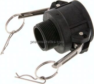 Kamlock-Kupplung (B) R 1-1/4"(AG), Polypropylen