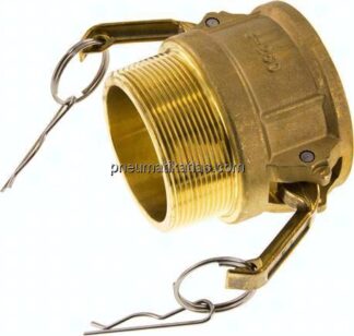 Kamlock-Kupplung (B) R 2-1/2"(AG), Messing