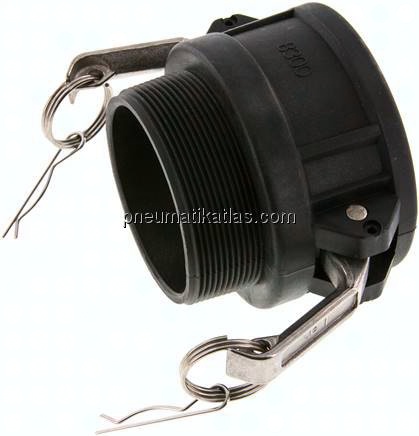 Kamlock-Kupplung (B) R 3"(AG), Polypropylen