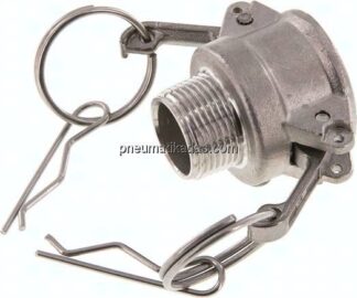 Kamlock-Kupplung (B) R 3/4"(AG), Edelstahl (1.4408)