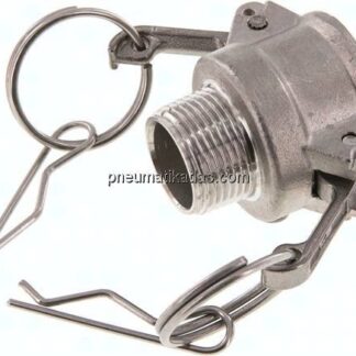 Kamlock-Kupplung (B) R 3/4"(AG), Edelstahl (1.4408)