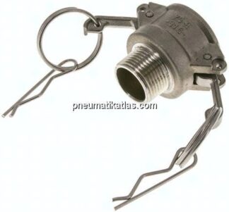 Kamlock-Kupplung (B) NPT 3/4"(AG), Edelstahl (1.4408)