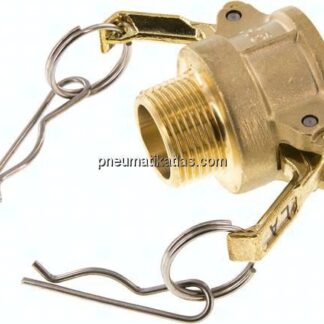Kamlock-Kupplung (B) R 3/4"(AG), Messing