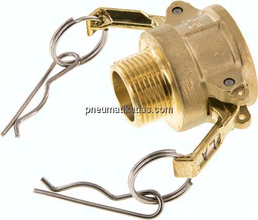 Kamlock-Kupplung (B) R 3/4"(AG), Messing