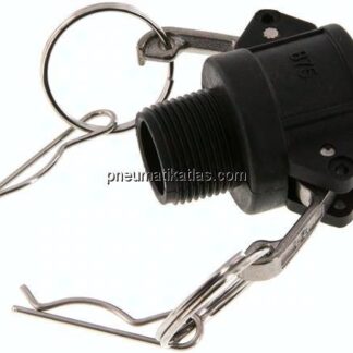 Kamlock-Kupplung (B) R 3/4"(AG), Polypropylen