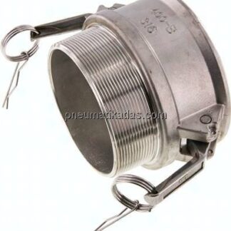 Kamlock-Kupplung (B) R 4"(AG), Edelstahl (1.4408)