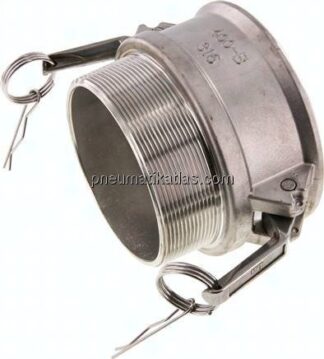 Kamlock-Kupplung (B) R 4"(AG), Edelstahl (1.4408)