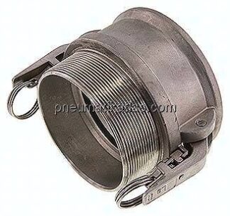 Sicherheits-Kamlock-Kupplung (B) R 4"(AG), Edelstahl (1.4408)