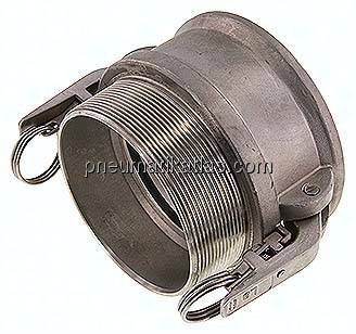 Sicherheits-Kamlock-Kupplung (B) R 4"(AG), Edelstahl (1.4408)