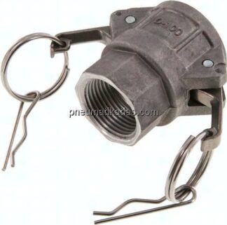 Kamlock-Kupplung (D) Rp 1"(IG), Aluminium