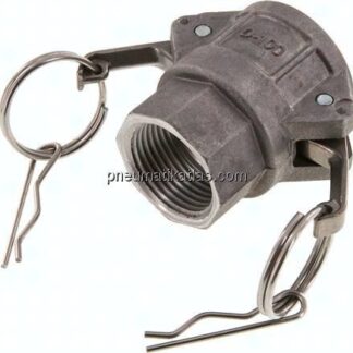 Kamlock-Kupplung (D) Rp 1"(IG), Aluminium