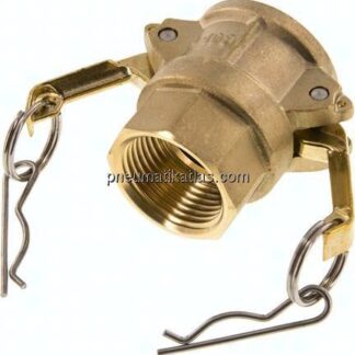 Kamlock-Kupplung (D) Rp 1"(IG), Messing