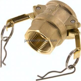 Kamlock-Kupplung (D) Rp 1"(IG), Messing