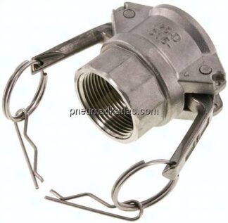 Kamlock-Kupplung (D) NPT 1-1/4"(IG), Edelstahl (1.4408)