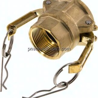 Kamlock-Kupplung (D) Rp 1-1/4"(IG), Messing