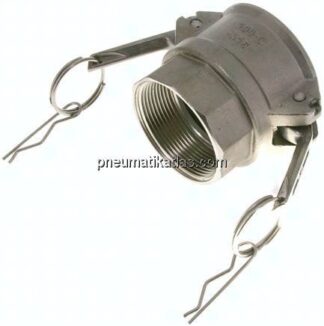 Kamlock-Kupplung (D) NPT 2"(IG), Edelstahl (1.4408)