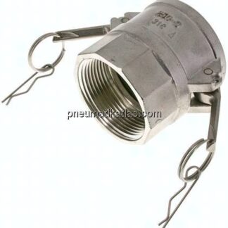 Kamlock-Kupplung (D) NPT 2-1/2"(IG), Edelstahl (1.4408)