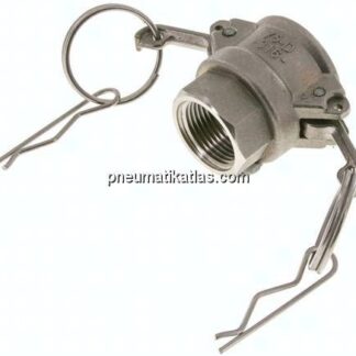 Kamlock-Kupplung (D) NPT 3/4"(IG), Edelstahl (1.4408)