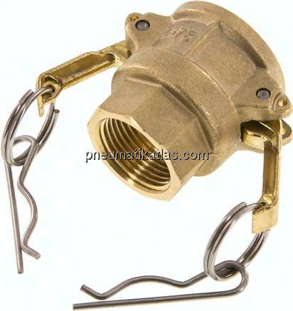 Kamlock-Kupplung (D) Rp 3/4"(IG), Messing