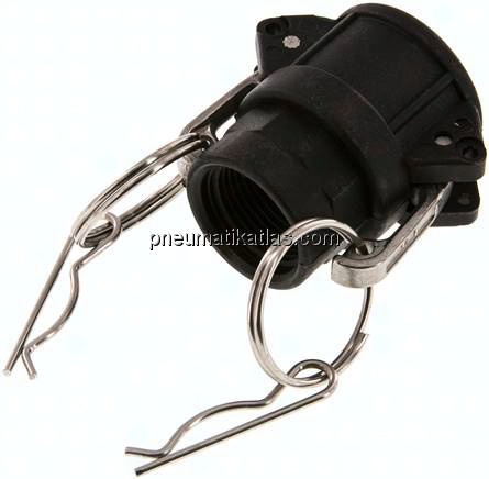 Kamlock-Kupplung (D) Rp 3/4"(IG), Polypropylen