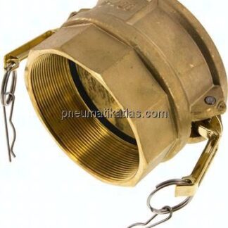 Kamlock-Kupplung (D) Rp 4"(IG), Messing