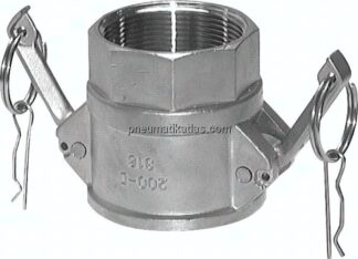Kamlock-Kupplung (D) Rp 5"(IG), Edelstahl (1.4408)